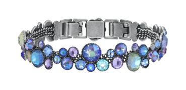 Blue/lila - Water Cascade bracelet - Konplott